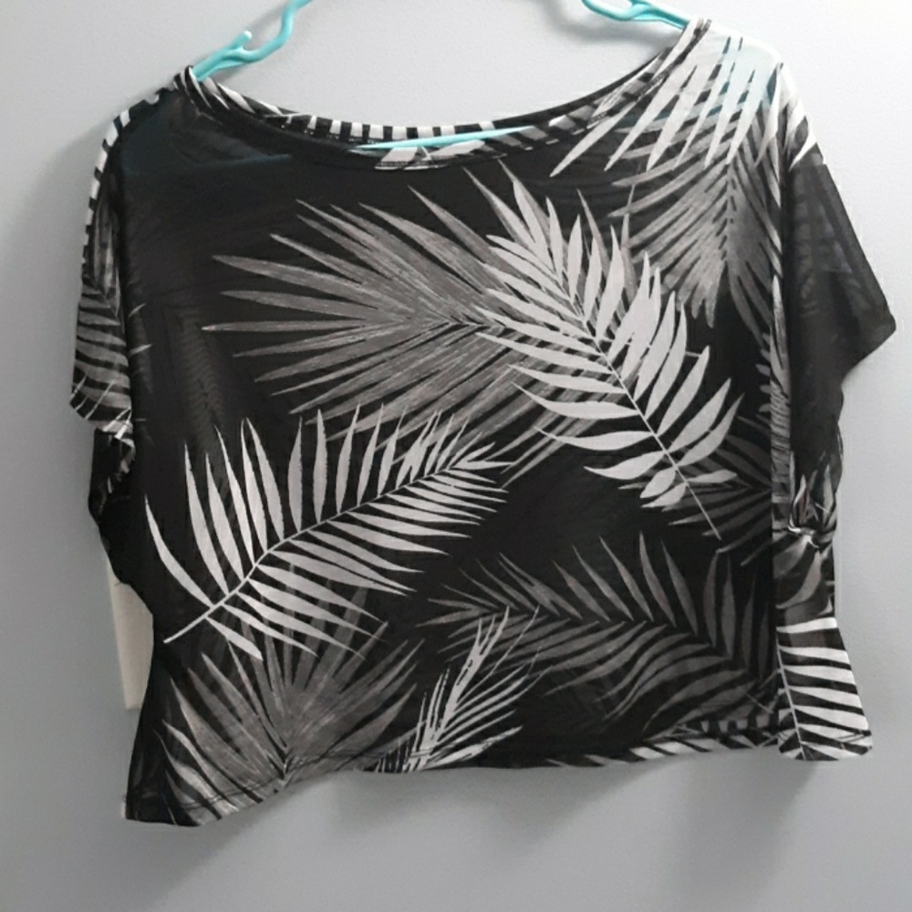 Mesh crop top